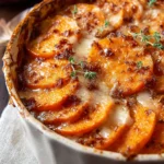 Scalloped Sweet Potato Casserole Recipe First Image