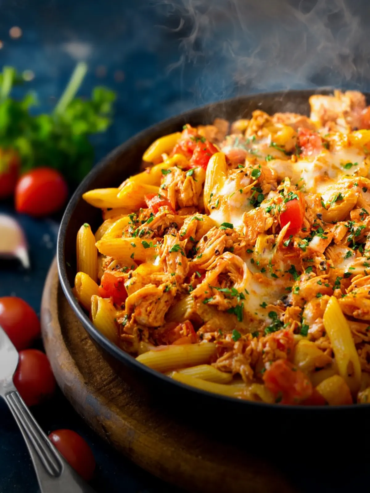 Tomato Tuna Pasta Bake First Image