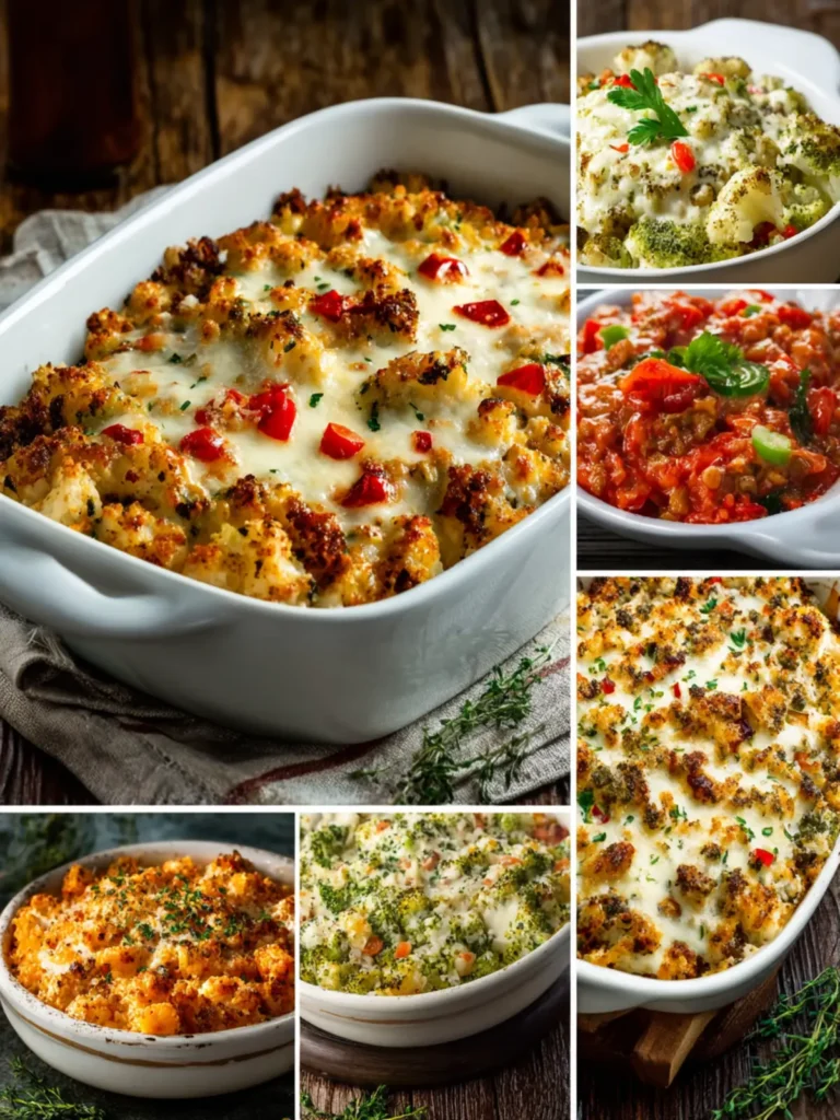 Cauliflower Rice Casserole Recipes First Image