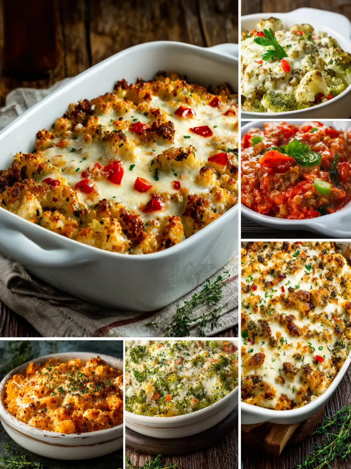 Cauliflower Rice Casserole Recipes First Image