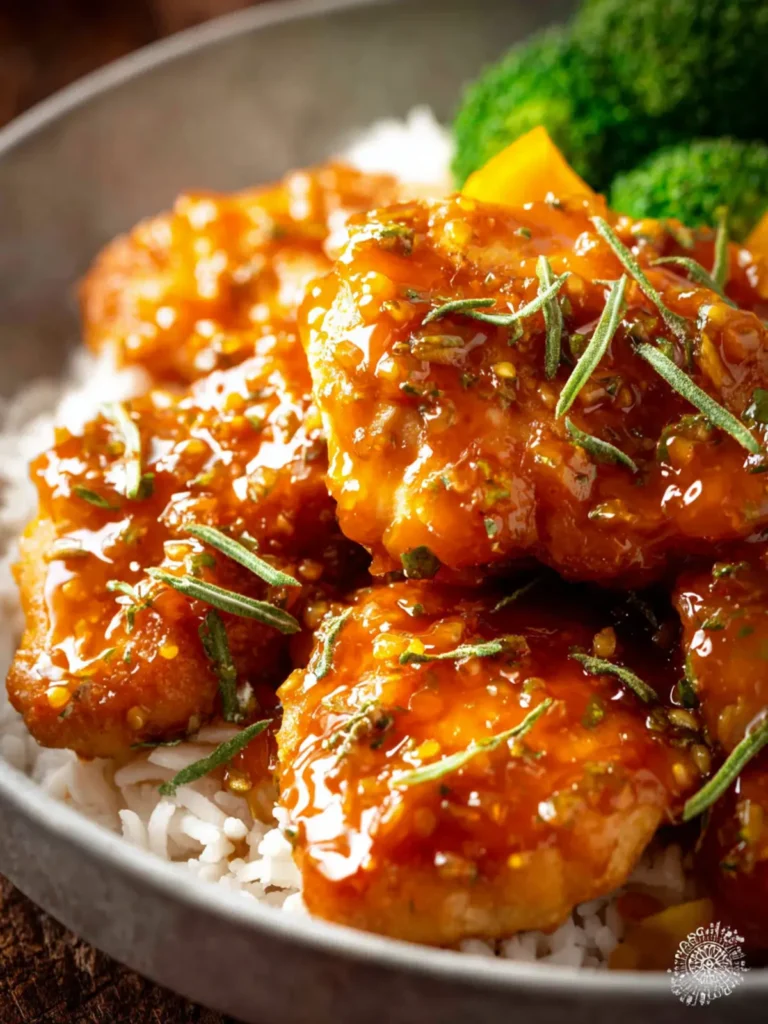 Orange Glazed Chicken First Image