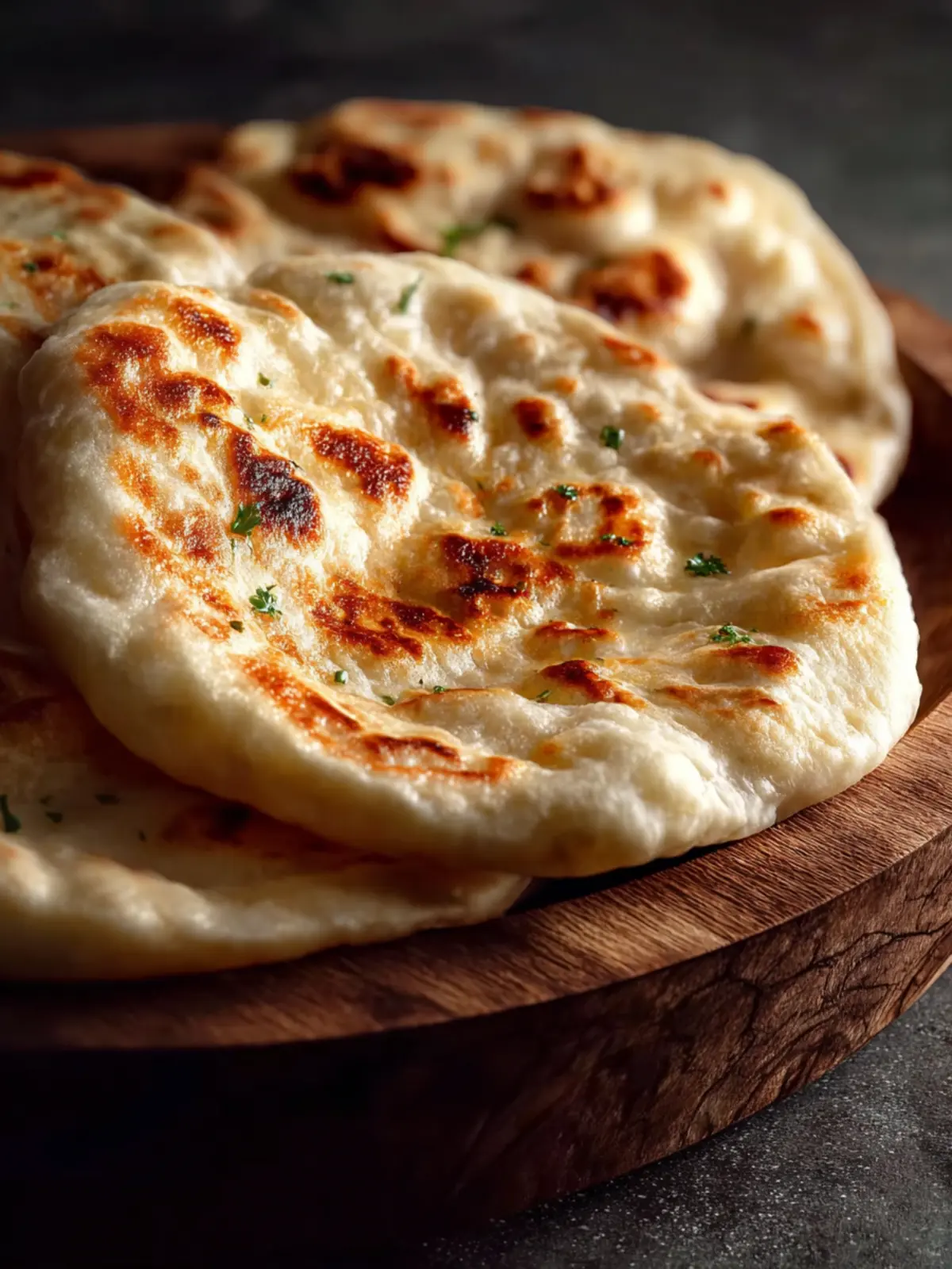 Sourdough Discard Naan First Image