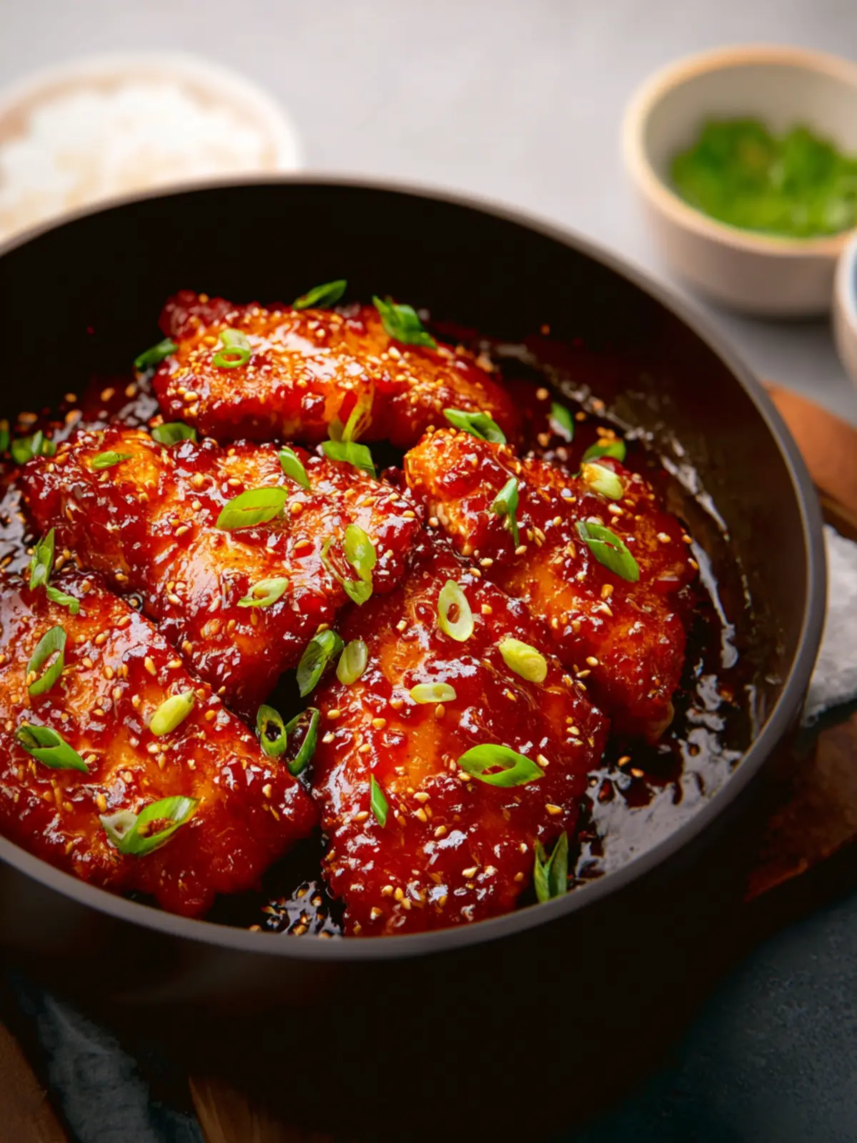 Honey Garlic Chicken First Image