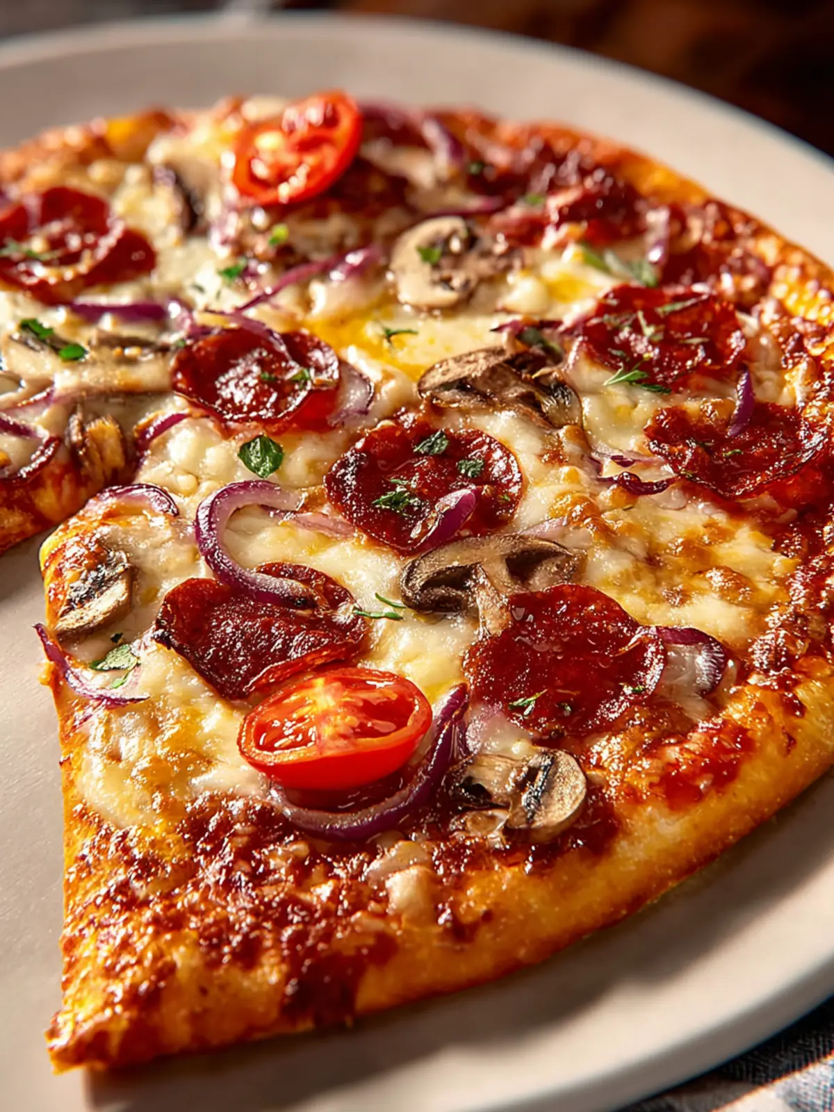 Homemade Pizza Recipe First Image