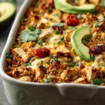 Chipotle Quinoa Casserole with Chicken First Image