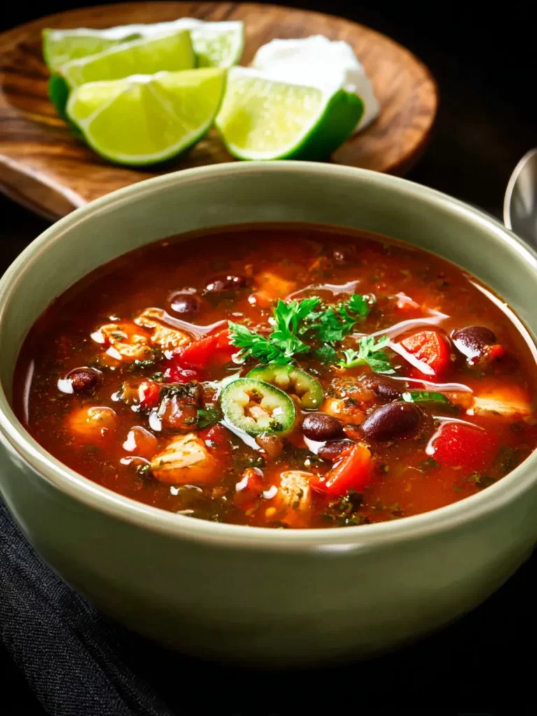 Chicken Black Bean Soup First Image