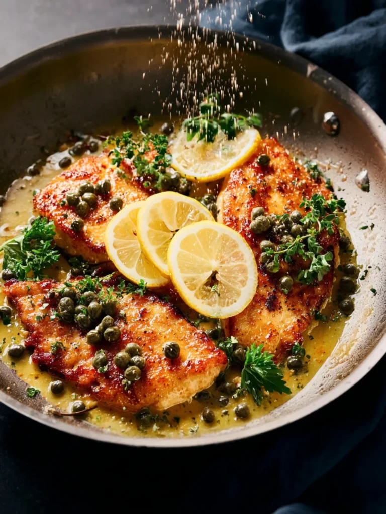 Chicken Piccata Recipe First Image