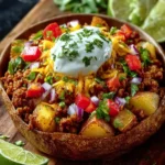 Loaded Potato Taco Bowl First Image