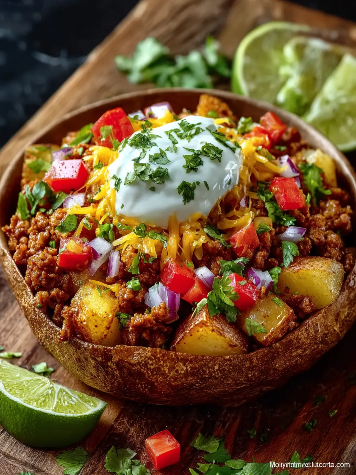 Loaded Potato Taco Bowl First Image
