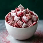 Easy Red Velvet Puppy Chow First Image
