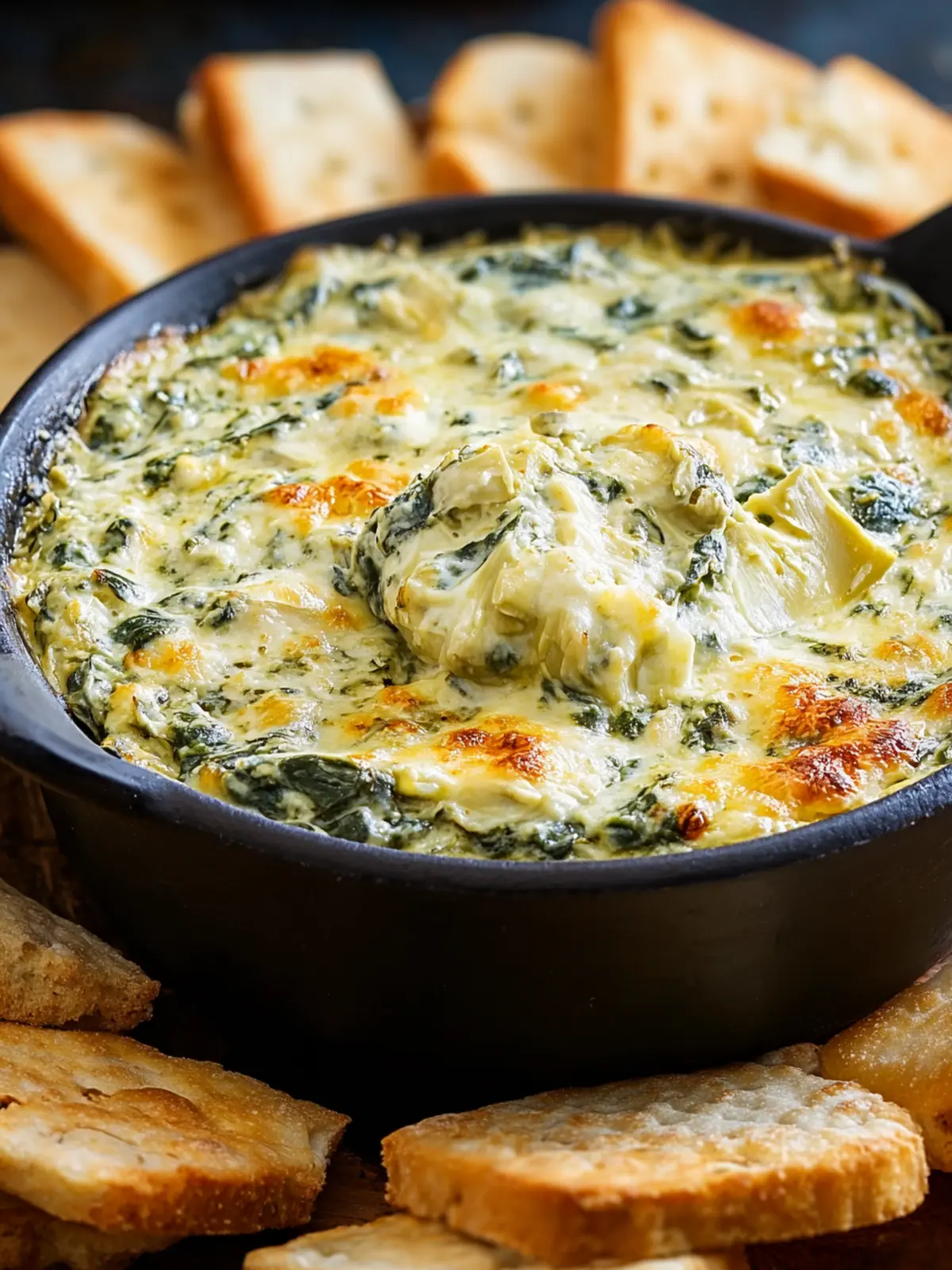 Irresistible Spinach Artichoke Dip Recipe for Parties First Image