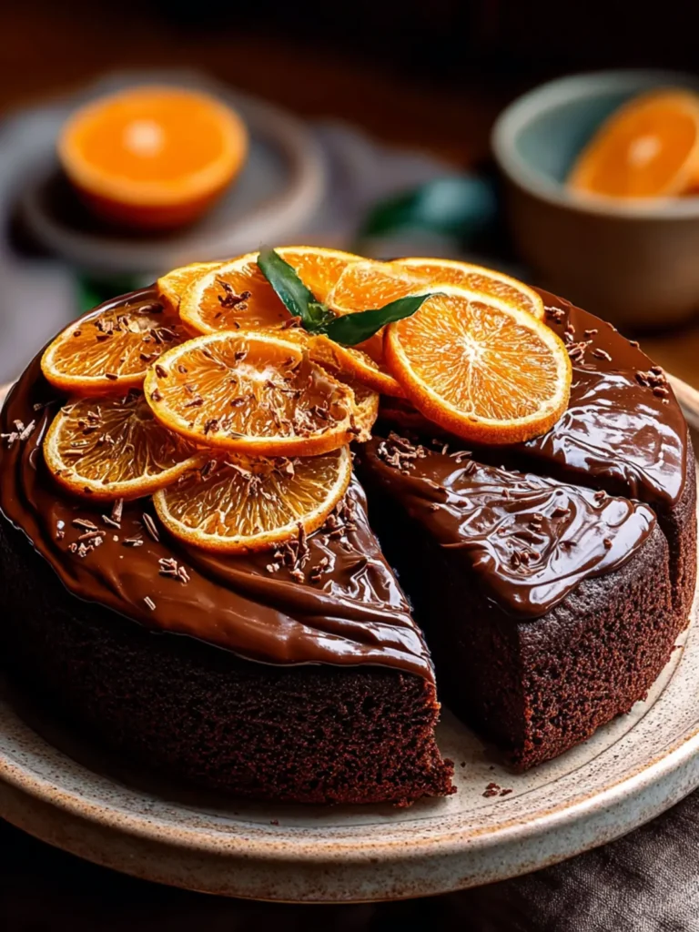 Irresistible Chocolate Orange Cake Recipe to Indulge In First Image