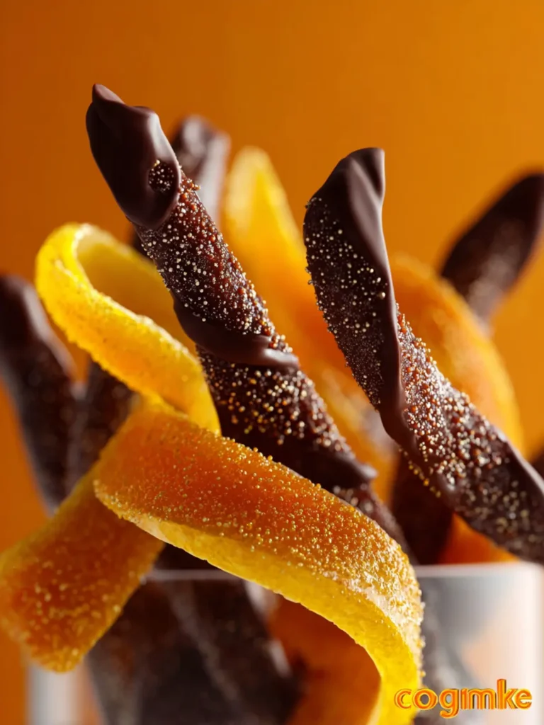 Chocolate Covered Orange Peels First Image