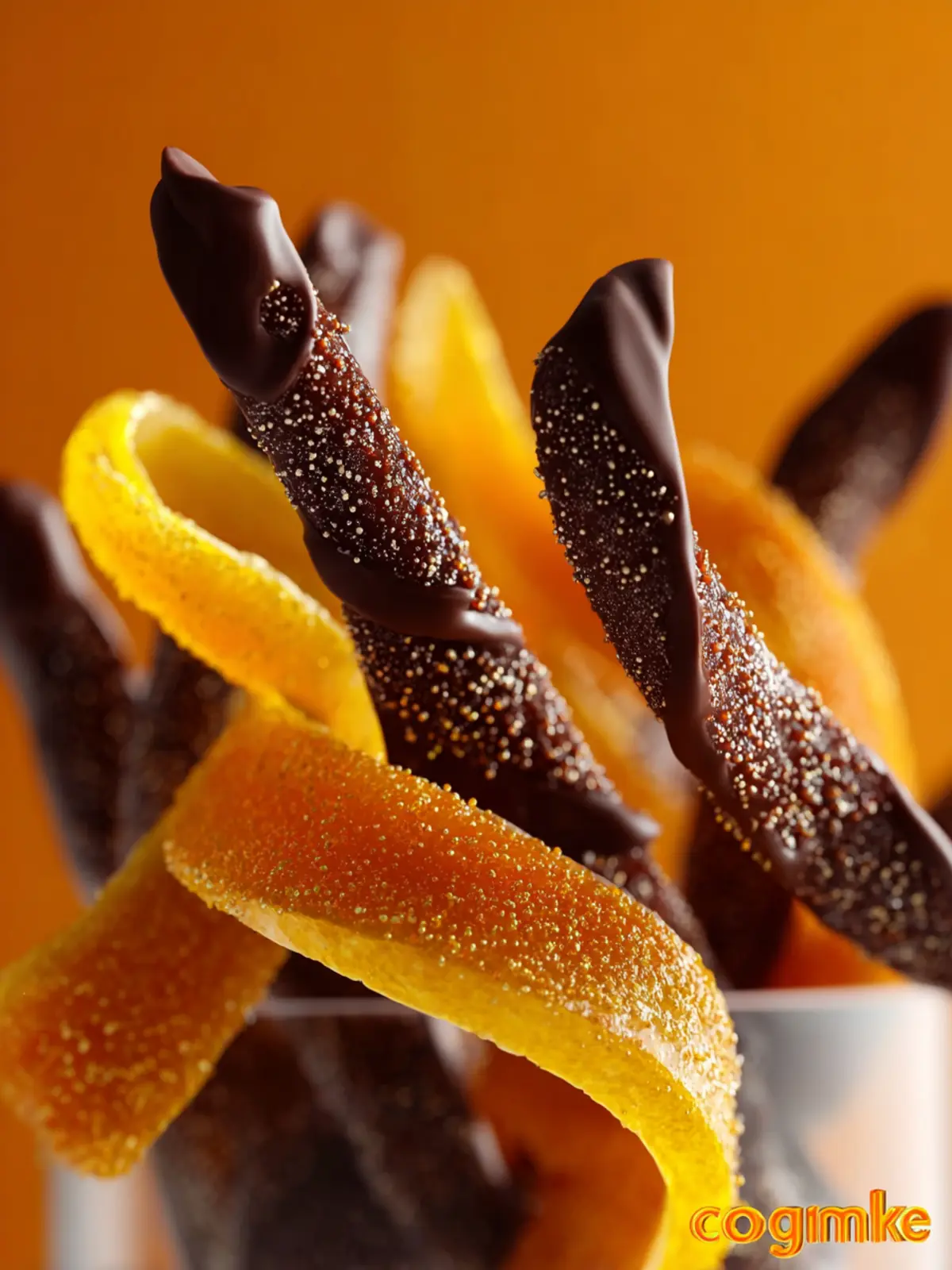 Chocolate Covered Orange Peels First Image