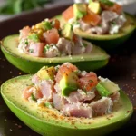 Irresistible Tuna Stuffed Avocados: A Flavorful Delight First Image