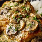 Creamy Mushroom Chicken Creamy First Image