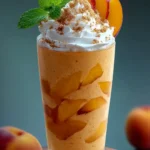 Peach Cobbler Smoothie First Image