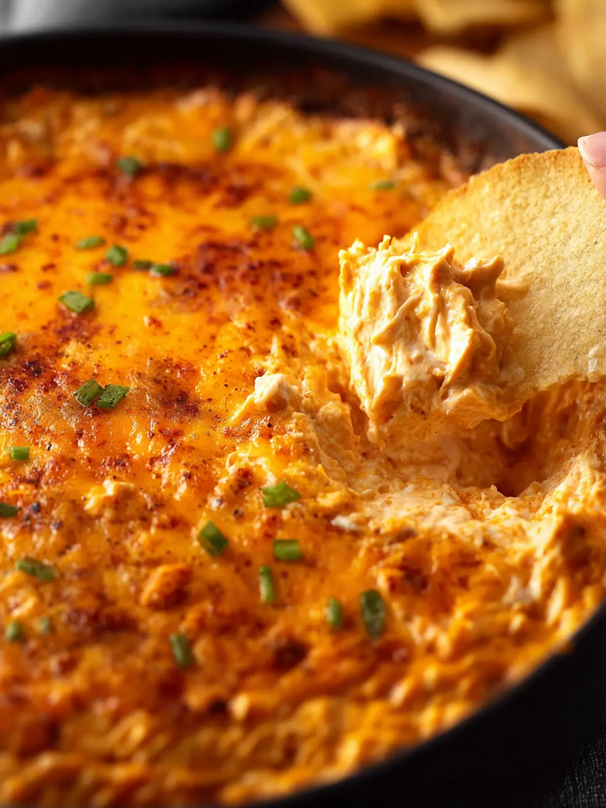 Gluten Free Buffalo Chicken Dip First Image