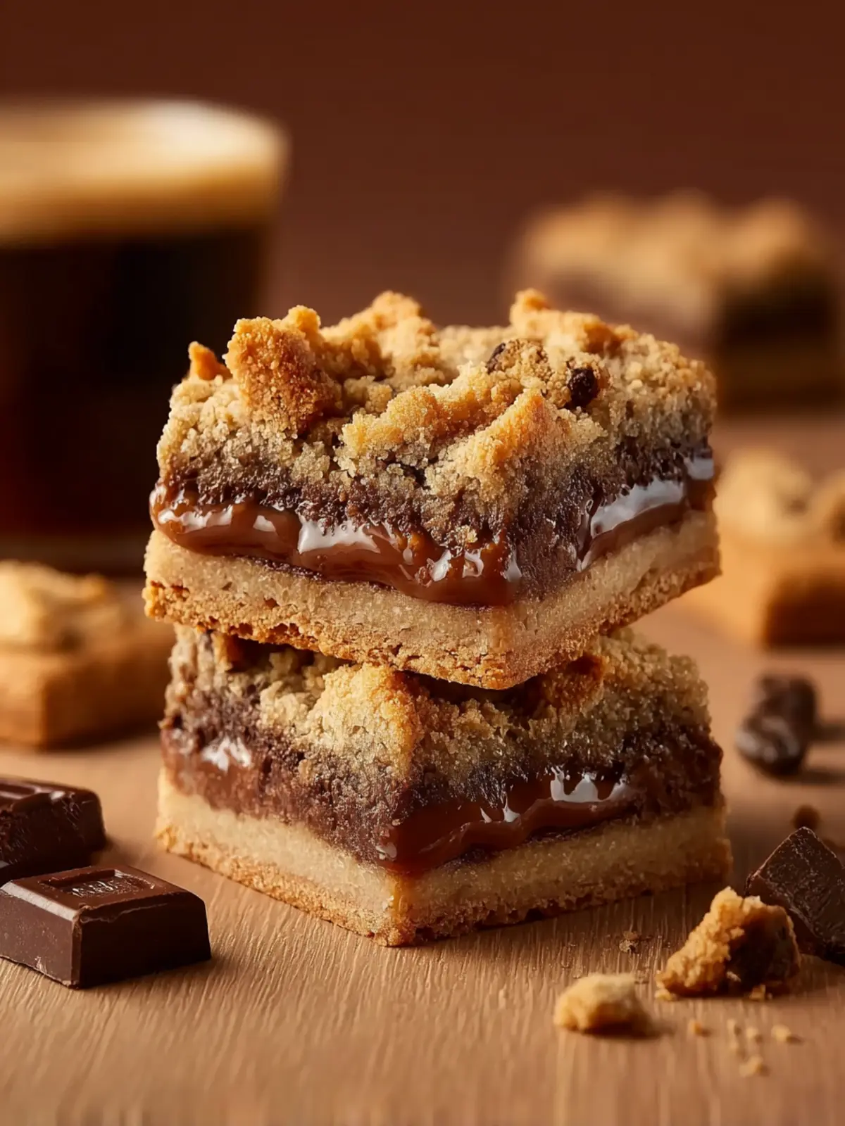 Coffee Cookie Crack Bars First Image