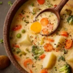 Creamy Vegetable Soup First Image