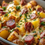 Cheesy Ranch Potatoes and Smoked Sausage Delight First Image