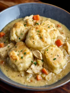 Chicken and Dumplings with Canned or Frozen Biscuits First Image