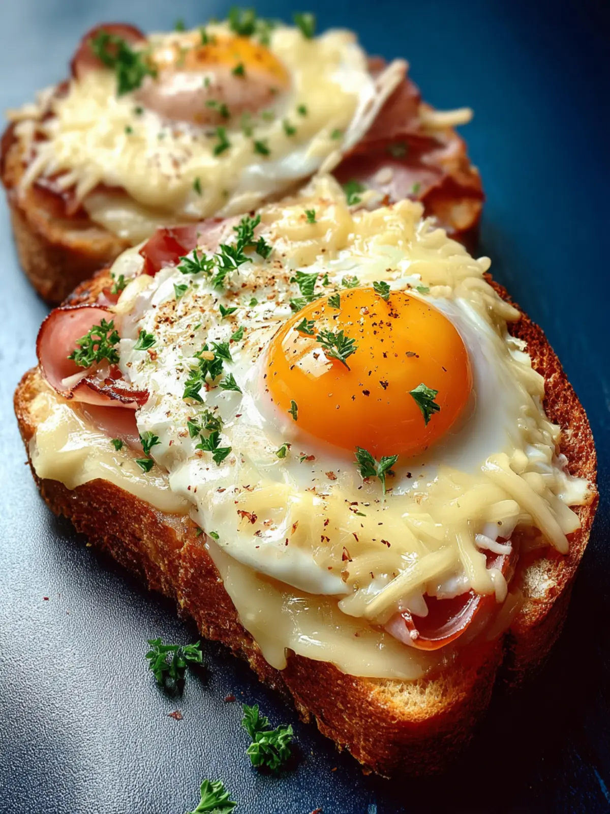 Croque Madame Toast Ham Cheese: A Delicious Twist Awaits! First Image