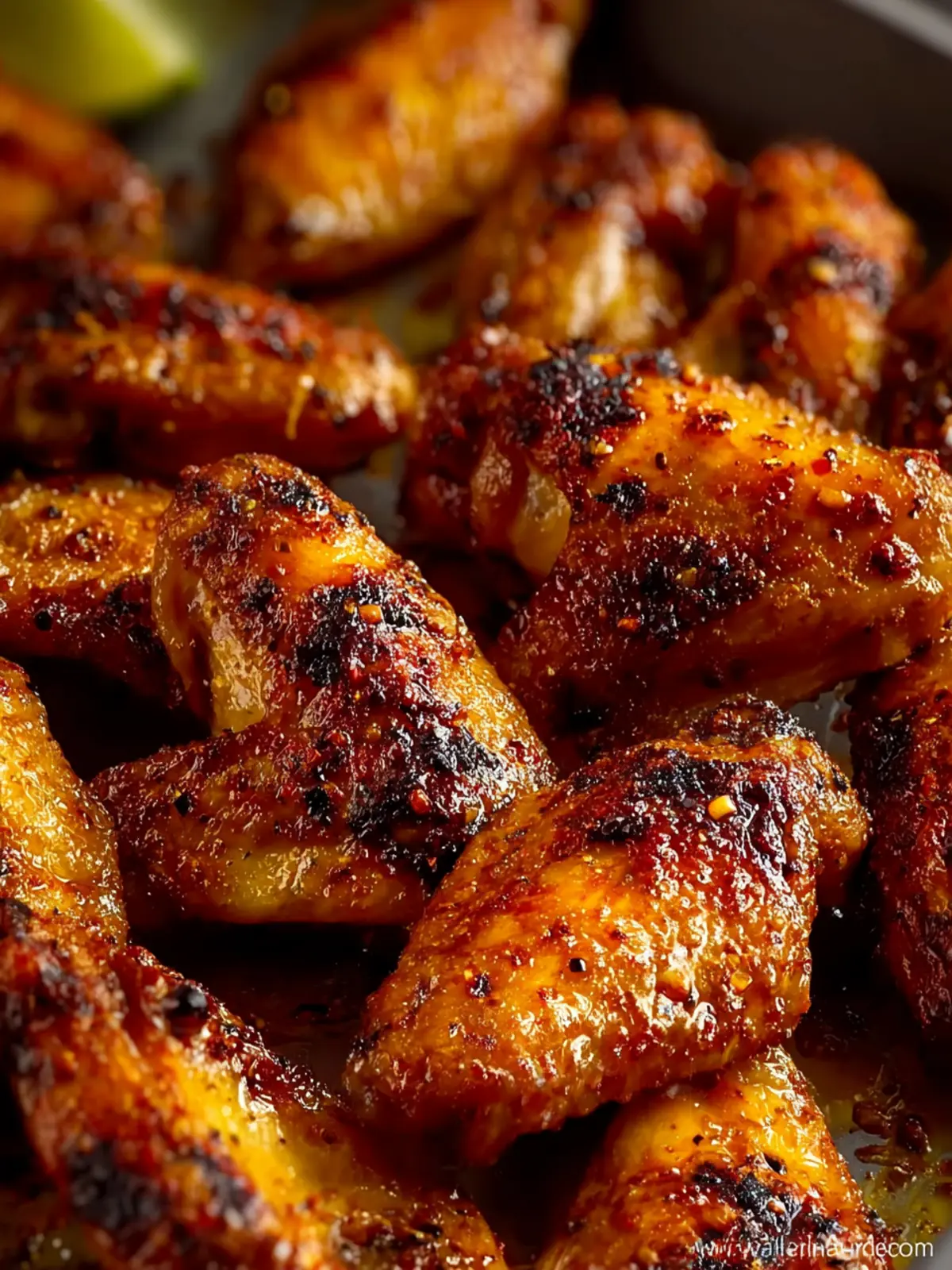 Golden Oven Baked Chicken Wings First Image