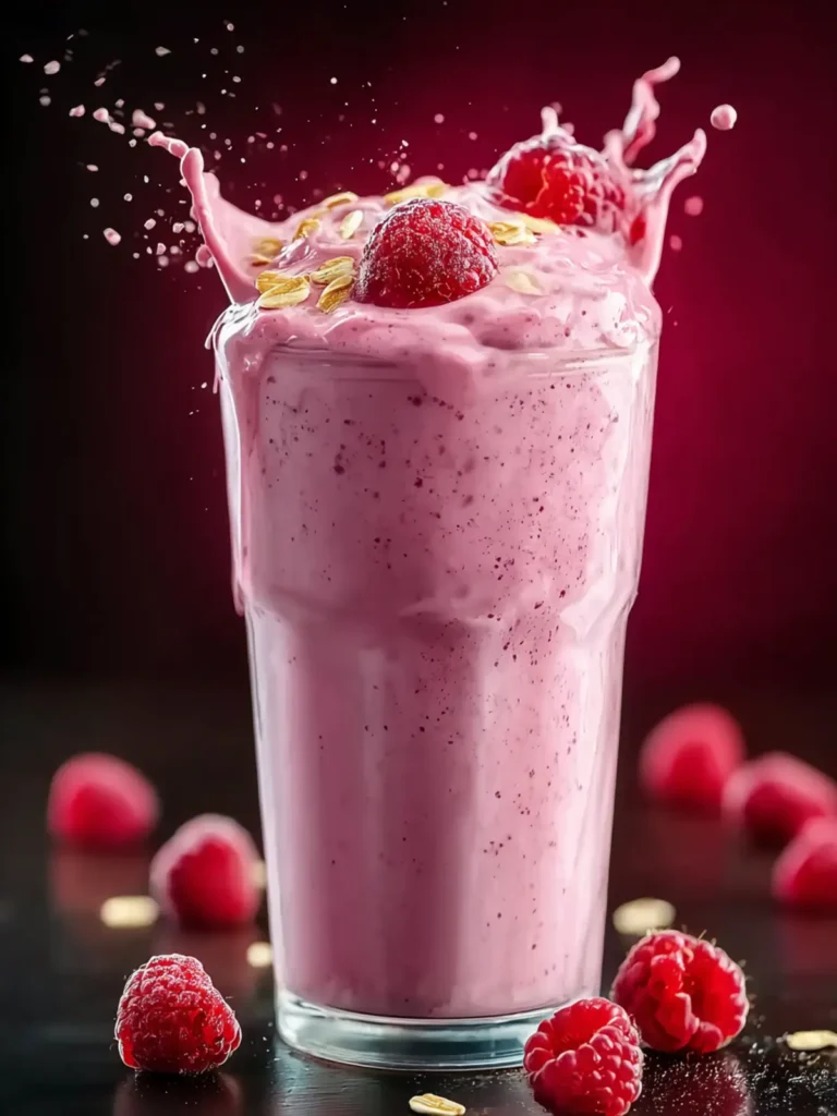 Greek Yogurt Raspberry Protein Shake: An Amazing Ultimate Recipe First Image