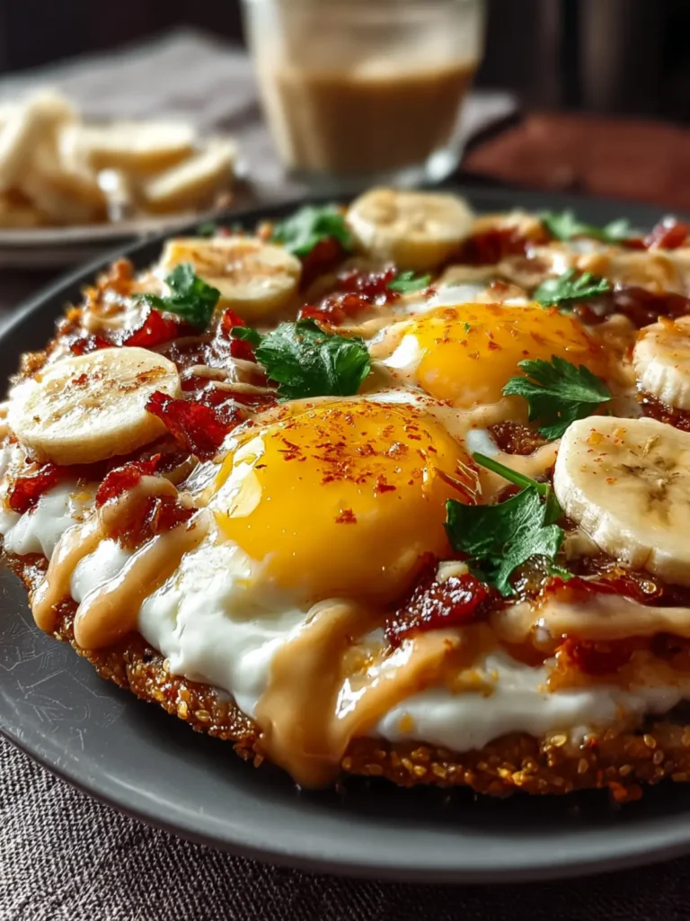 High-Protein Breakfast Pizza Bowl: A Tasty Morning Boost! First Image