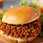 Instant Pot Lentil Sloppy Joes First Image