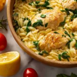 Lemon Chicken Orzo First Image