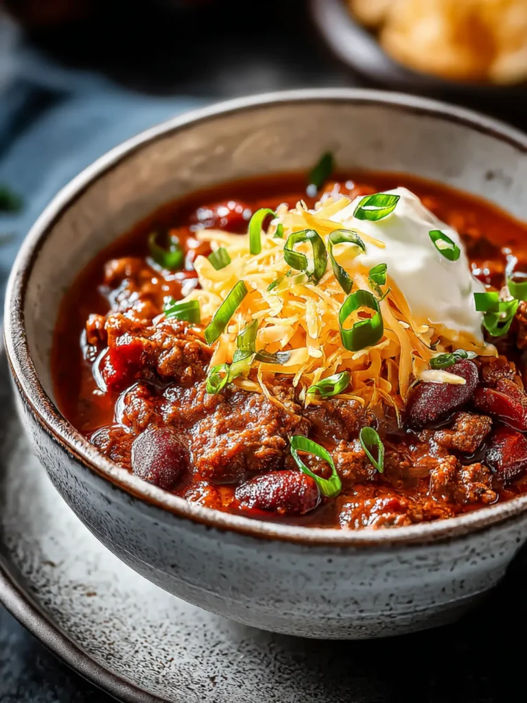 Ultimate Homemade Chili Recipe for Cozy Nights First Image