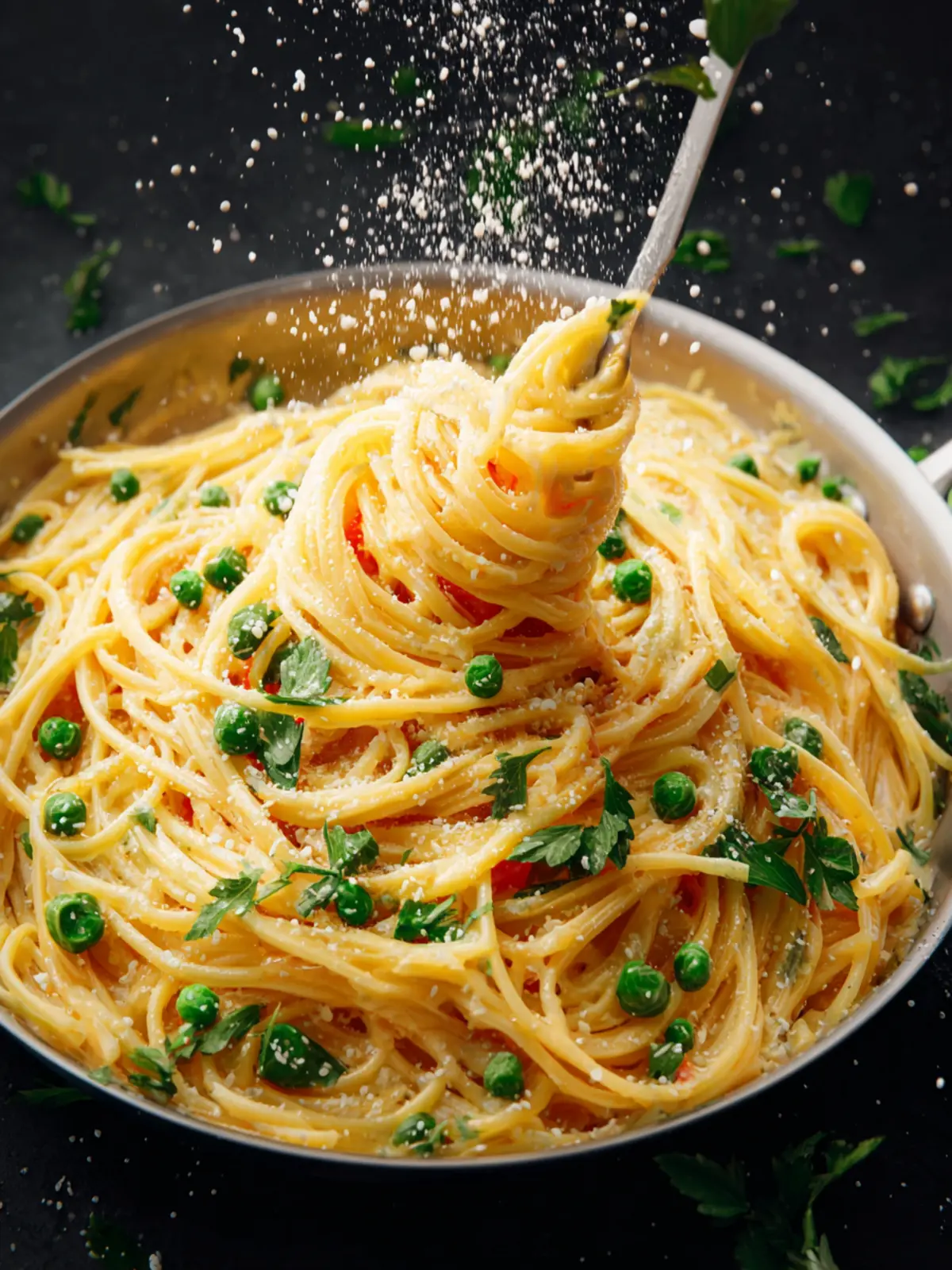 Cheesy Spaghetti First Image