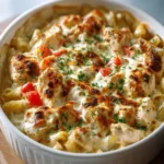 Creamy Chicken Ranch Casserole First Image