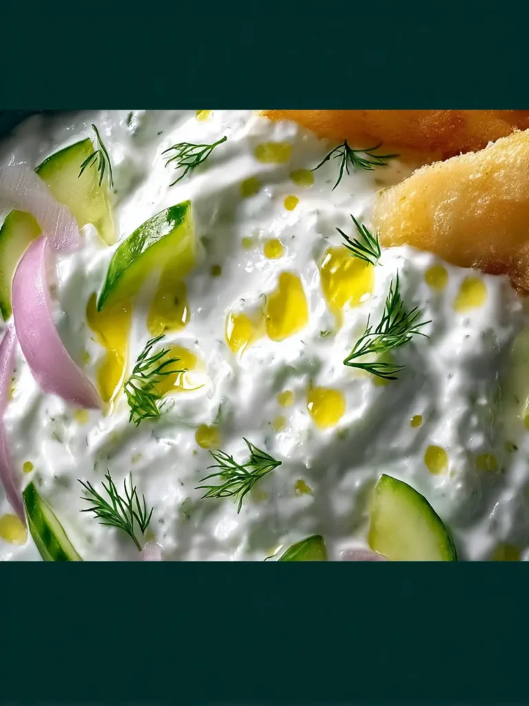 Creamy Tzatziki Dip: Your New Favorite Healthy Snack First Image