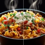 Easy Sour Cream Beef Noodle Casserole First Image