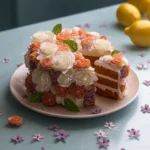 Elderflower Lemon Cake First Image