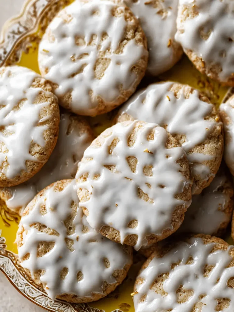 High Altitude Lemon Iced Earl Grey Cookies First Image