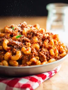 Homemade Beefaroni First Image