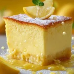 Lemon Custard Cake First Image