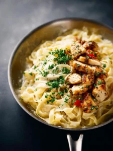 Low Calorie Chicken Alfredo First Image