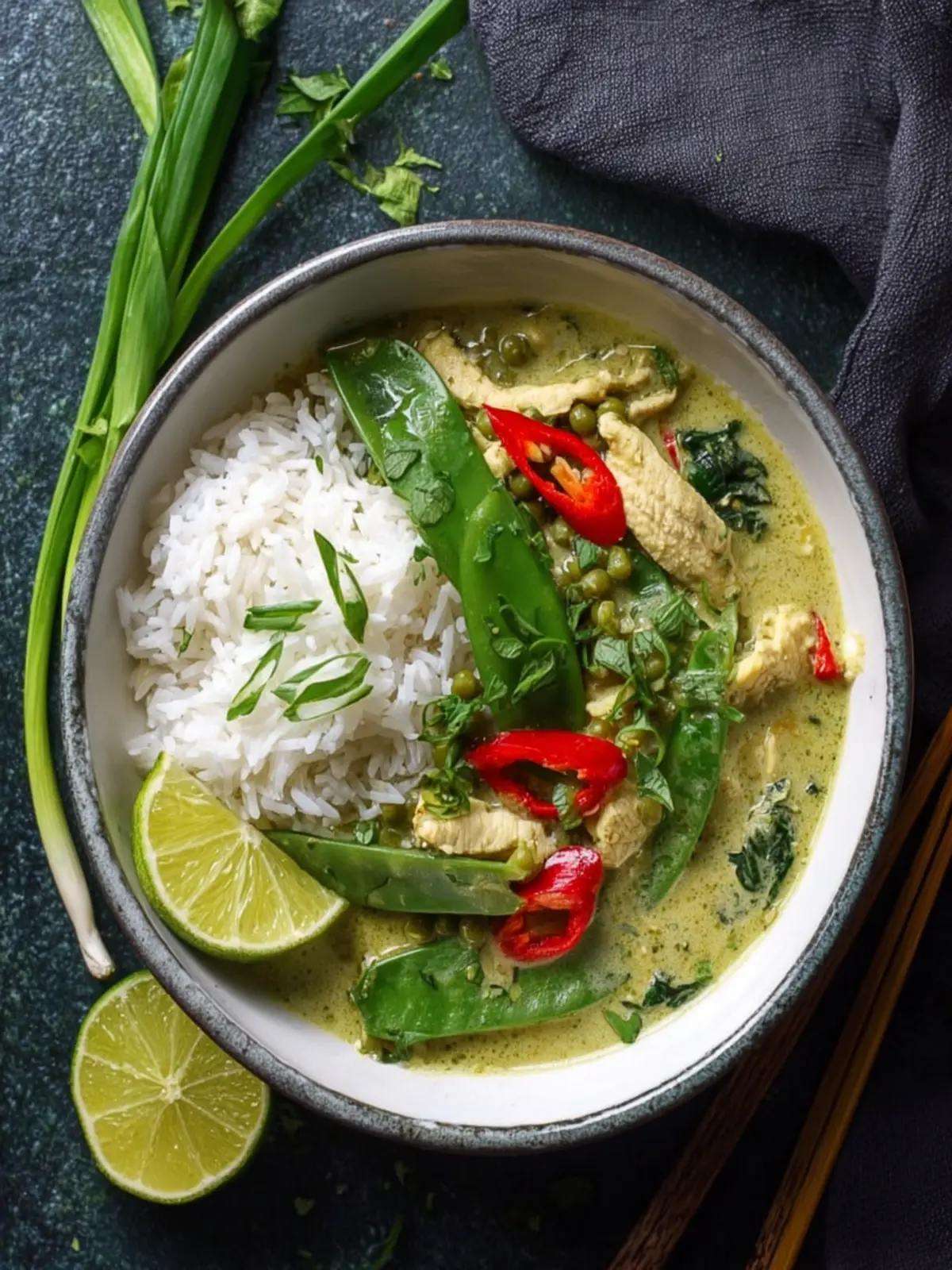 Low FODMAP Thai Green Curry First Image