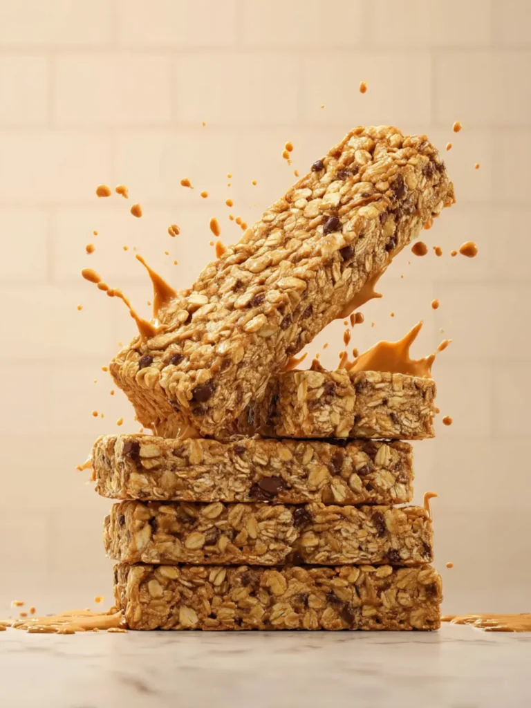 Peanut Butter Granola Bars First Image