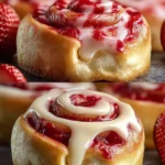 Strawberry Cheesecake Cinnabon Rolls First Image