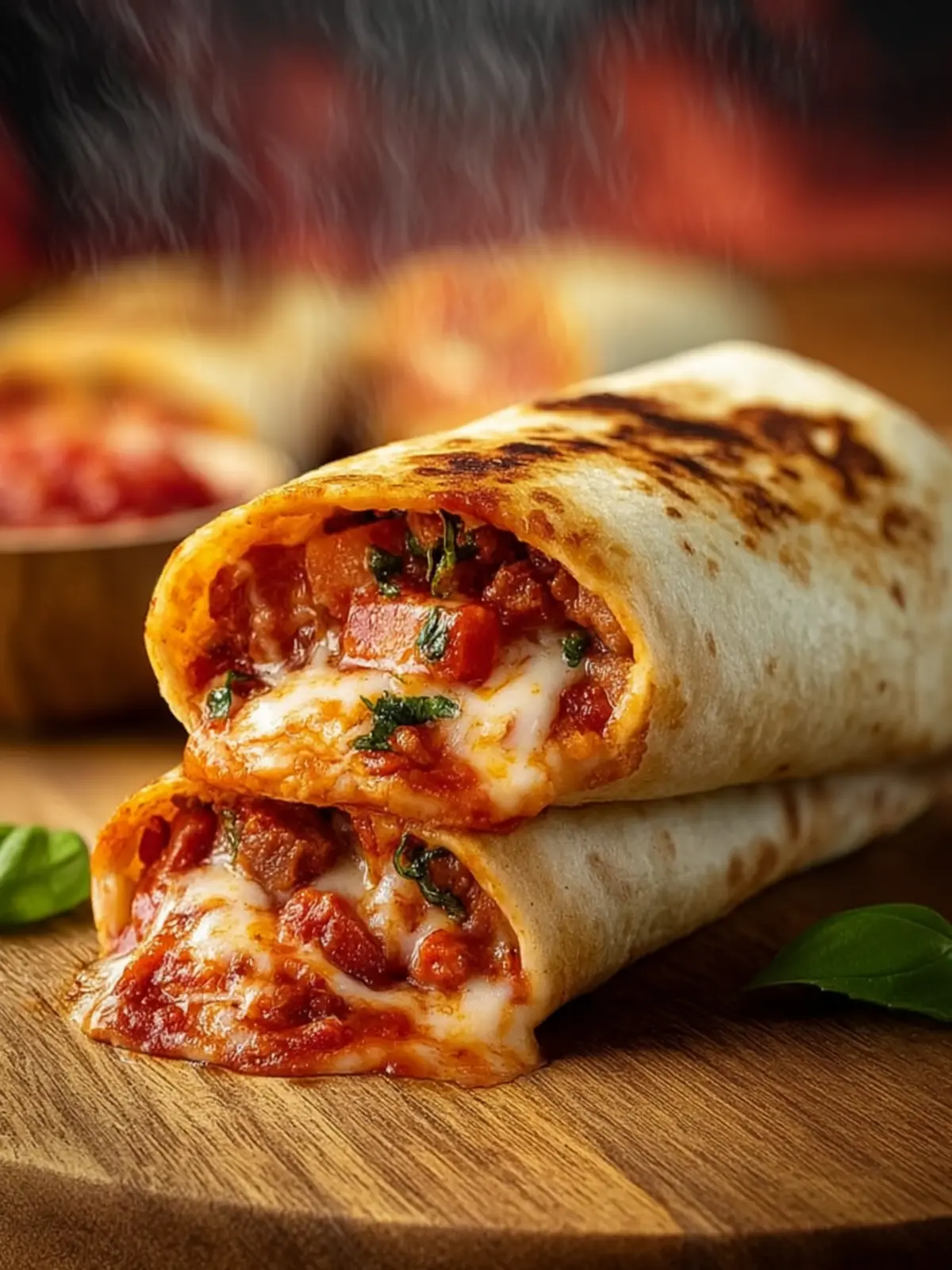 Pizza Burritos First Image