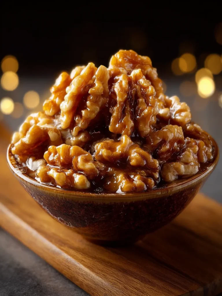 Toffee Candied Walnuts First Image