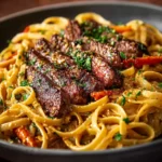cowboy butter steak linguine First Image