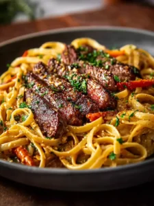 cowboy butter steak linguine First Image