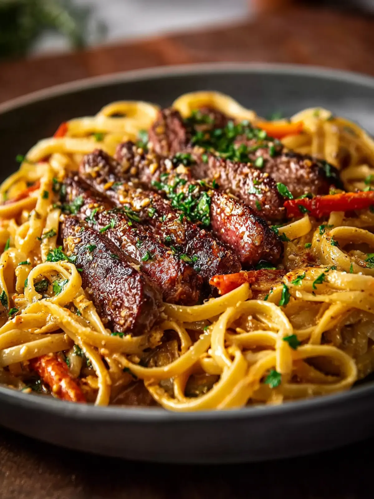 cowboy butter steak linguine First Image
